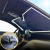 Автомобильный солнцезащитный козырек на лобовое стекло, V-образный зонтик для электромобилей, солнцезащитный и теплоизоляционный складной солнцезащитный зонт, новый