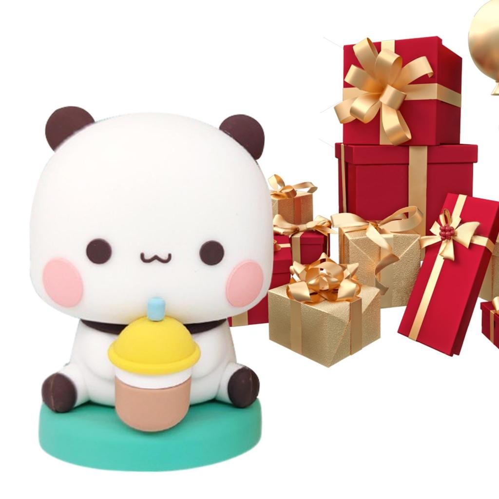 Пупс Бубу Дуду | Декор для приборной панели автомобиля | Милый декор автомобиля в виде панды