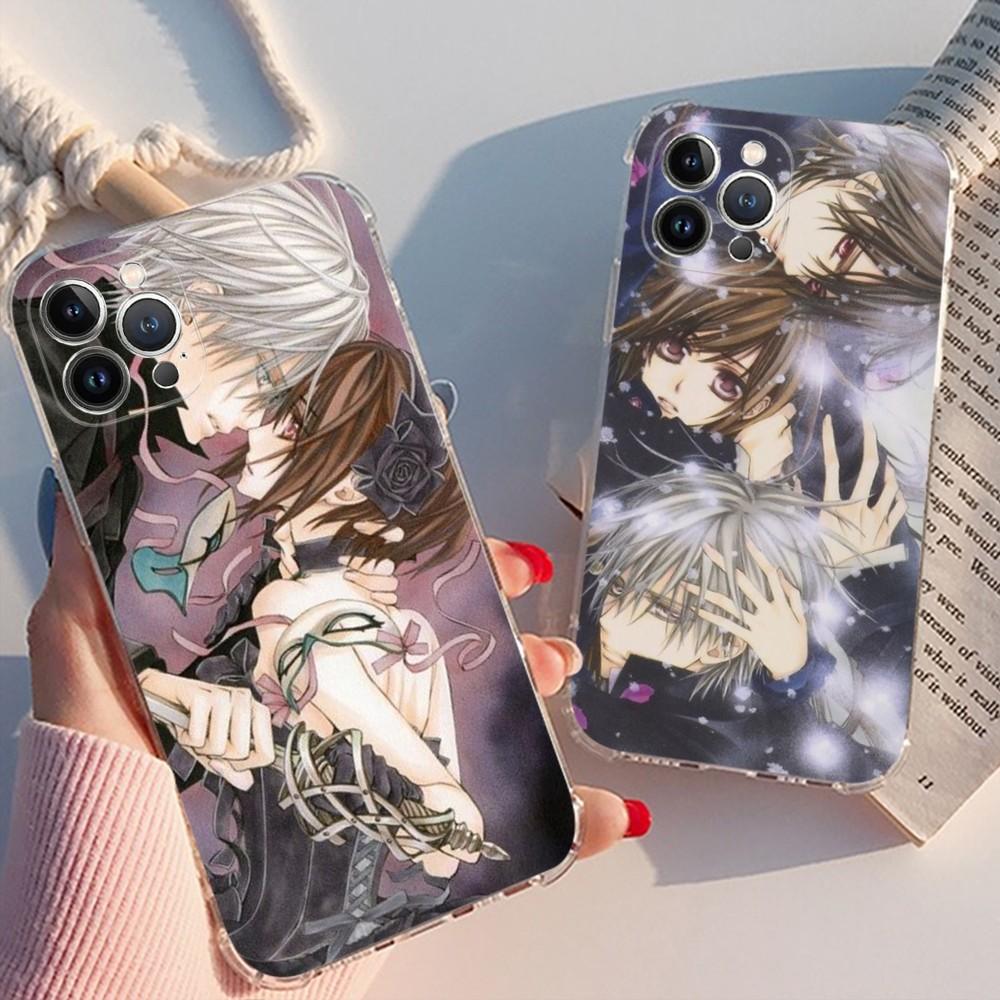 Чехол для телефона Vampire Knight Для iPhone 15 13 14 Pro Max XS XR 12 11 Pro 13 Mini 6 7 8 Plus Прозрачная задняя крышка Capa