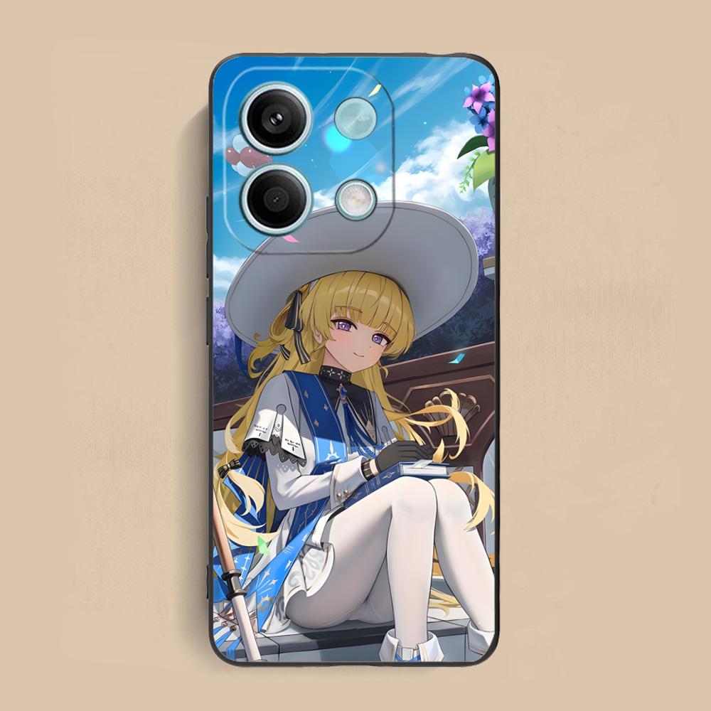 Wuthering Waves Phoebe Phone Case for Xiaomi Redmi 15 14 13 12 A5 3 2 1 C Plus 4G 5G Colorful Printing Cover Pretty Cover Luxury