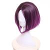 Аниме Miss Kobayashi's Dragon Maid Elma Jouii Косплей Парик Темно-Фиолетовый Короткие Синтетические Волосы С Градиентом Хэллоуин Вечеринка Ролевые Игры