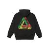 Palace Черные мужские топы с капюшоном Swirl Tri-Ferg P23HD107