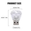 SEAMETAL Окружающее освещение Plug Play Украшение интерьера Легкий автомобиль Mini USB Светодиодная декоративная лампа для автомобиля