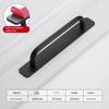 Aluminium Alloy Door Handle Self-Adhesive Door Handlebar Fashion Door Knob  Cupboard