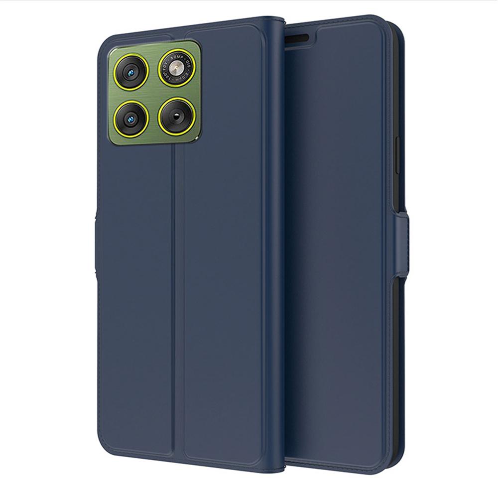 Чехол для телефона Motorola Moto G57 5G / G57 Power 5G, противоударный, с внутренней оболочкой из ТПУ, кожаная крышка для телефона, слот для карты