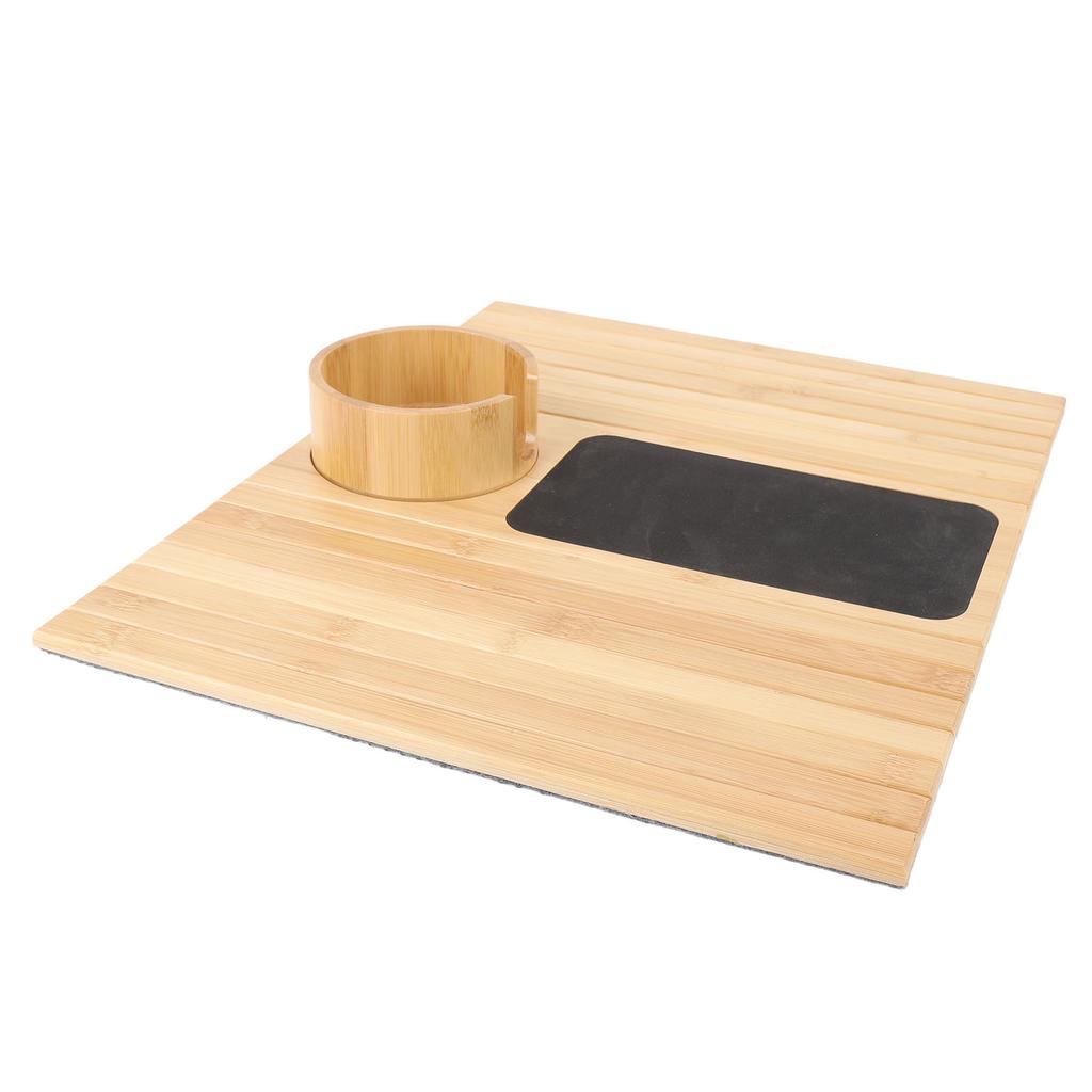 Подставка для подлокотника дивана из бамбука, съемный держатель для чашки, подлокотник для дивана, органайзер для столовой, питья и