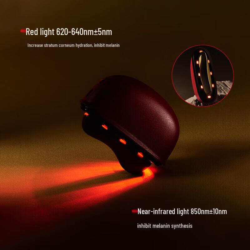 Электрический массажер Гуа Ша из меди и камня Левый угол