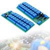 16 Channel DC 12V PLC Controller Serial Port Switch RS485 Relay Module Control Switch Board for PLC PTZ Camera Motor LED