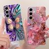 Чехол для Samsung Galaxy S24 FE S24 Plus, милый лев, модный окрашенный чехол, мягкий силиконовый чехол для Samsung S24 Ultra S 24 S24+