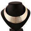 Sale Chunky Necklace Gold -Color Punk Style Maxi Choker Necklace Jewelry Statement Necklaces For Women Collares 2015