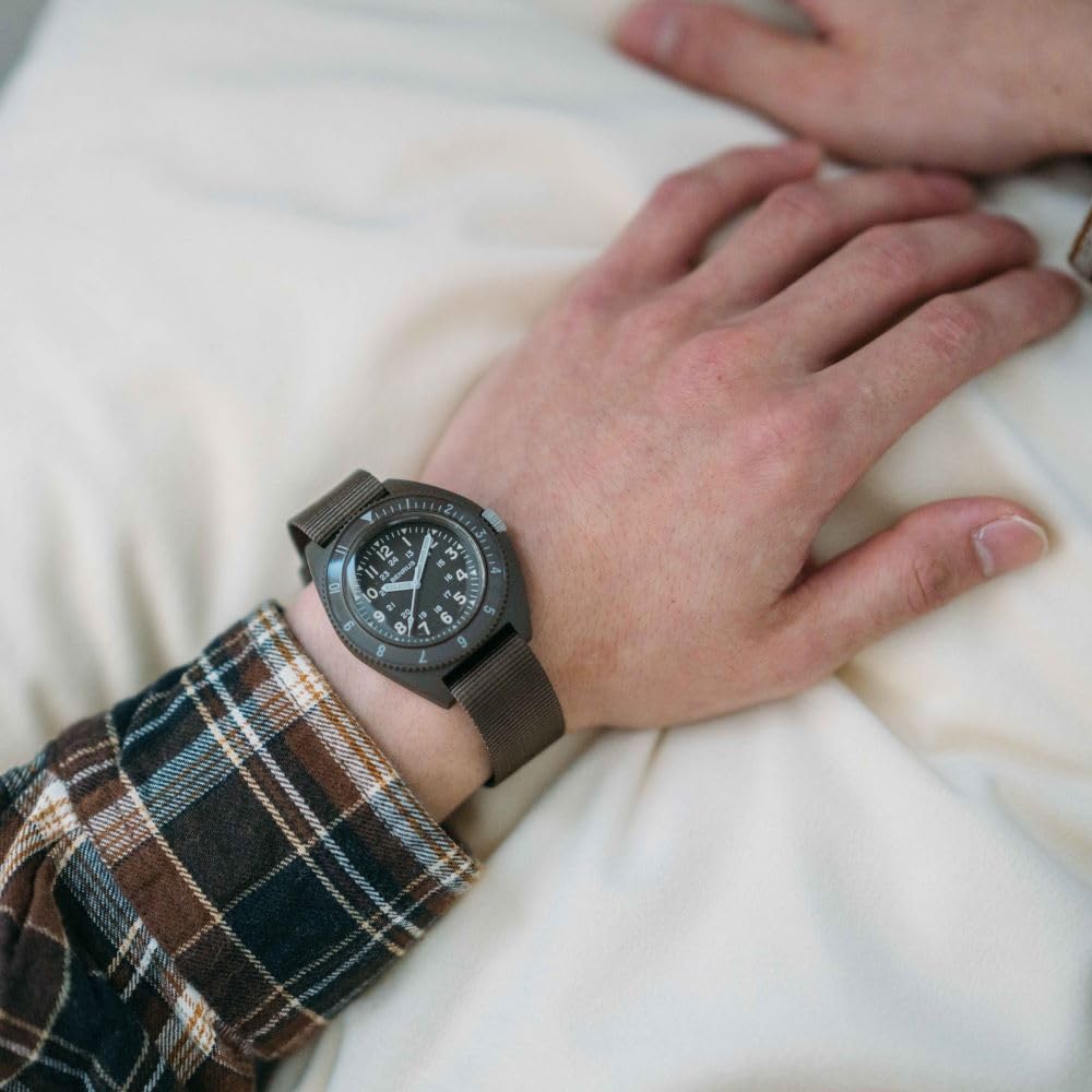 Часы коричневые [Benrus] TYPE3-OLIVE мужские