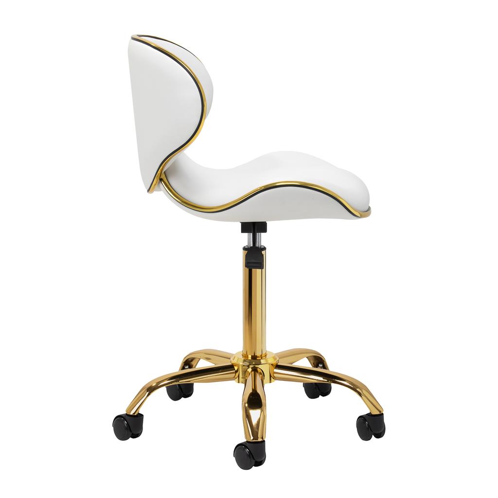 Gabbiano Taboret Kosmetyczny Q-4599G Biały