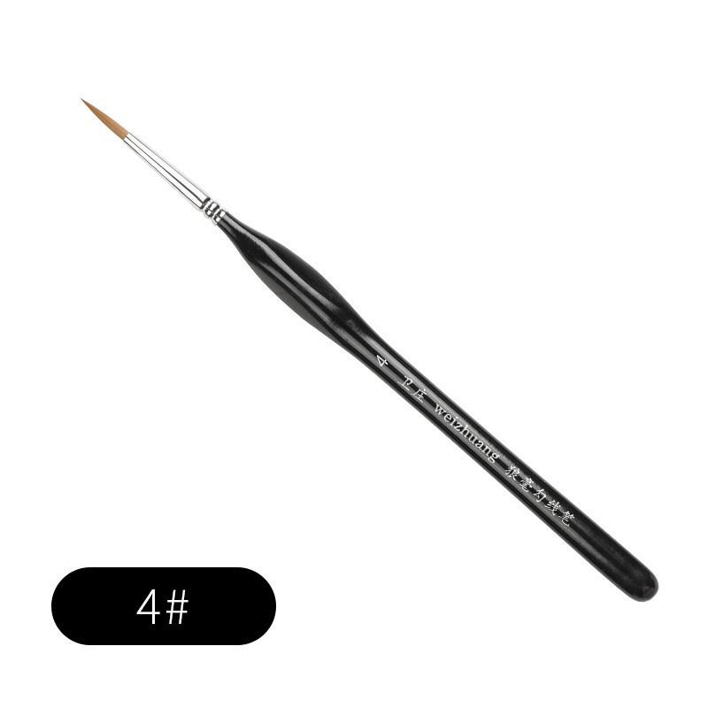 Wei Zhuang G130 Weasel Hair Watercolor Brush for Fine Outlining