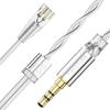 TWISTURA SIGMA 1DD+1BA Hybrid Earphones with 1DD+1BA Dynamic Driver and BA Driver, Aluminum Alloy OFC Silver-Plated Cable, Type-C Adapter, Impedance