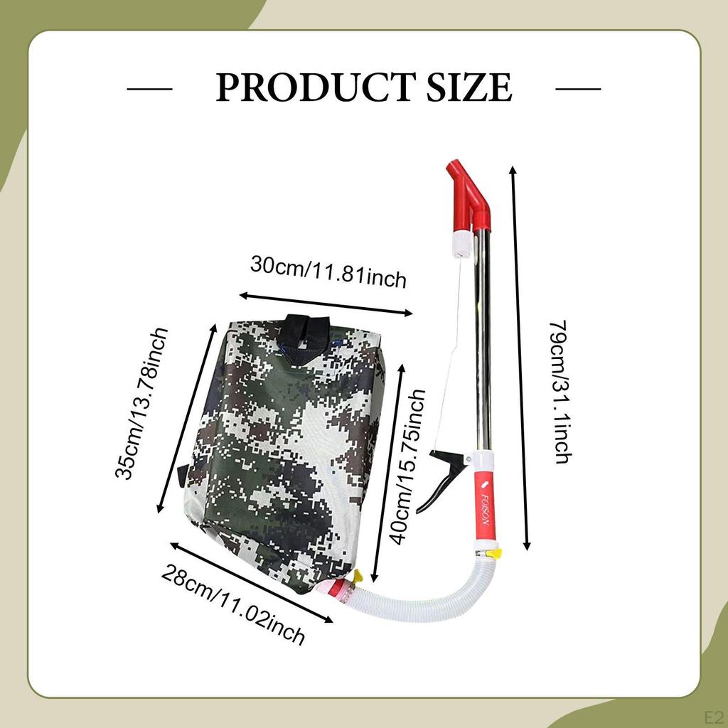 Рюкзачный разбрасыватель удобрений для эффективного внесения удобрений в посевы кукурузы и на газон
