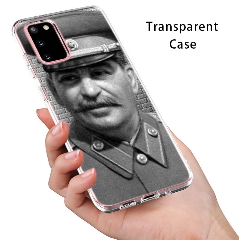Мягкий чехол для телефона «Сталин Советский Союз» для Samsung Galaxy S22 Pro S21 S20 FE Ultra S10 S10E Lite S9 S8 Plus S7 S6 Edge