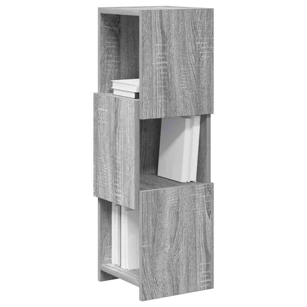 Corner Cabinet 25.5x25x80cm Engineered Wood Sonoma Grey