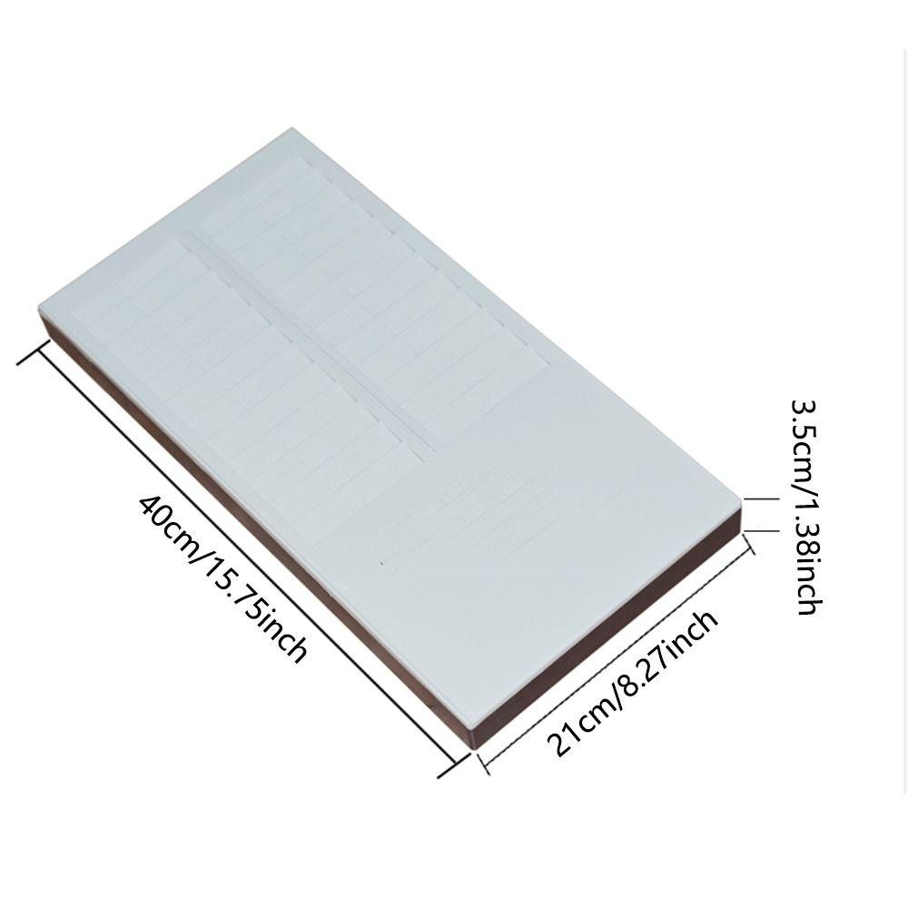 Пластиковый органайзер-держатель для табелей учета рабочего времени, настенный, для записи времени и расчета заработной платы, склад