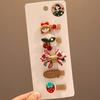 2-5pcs/set Baby Hairpin Cute Cartoon Animal Hair Clip for Kid Girl Korean Fashion Bang Side Clip for Children Hair Accessories