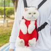 Рюкзак для собаки и кошки Рюкзак для питомца Выгул собаки Сетчатый Дышащий Рюкзак для кошки Маленькие и средние собаки Товары для собак