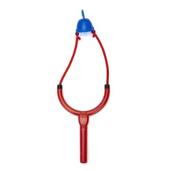 Рыболовная рогатка для прикормки с рукояткой, легкая, портативная, для дальнего заброса, устройство для прикармливания