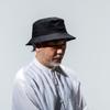 Rodem Большой размер Порк-пай Ведро Твил Размер Черный Мужская шляпа, Двусторонняя Хлопок, Тонкая, Мягкая, Легкая, Складная, Моющаяся, Хлопок, XL,
