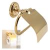 Exquisite Appearance Paper Roll Holder Copper Toilet Paper Holder Paper Towel Holder  Space Saving