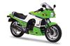 Aoshima Bunka Kyozaisha The Bike Series Kawasaki ZX900A GPZ900R Ninja 1985 пластиковая модель литья Цвет 1/12 № 29