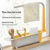 Retractable Multifunctional Dish Drying Rack and Kitchen Storage Organizer