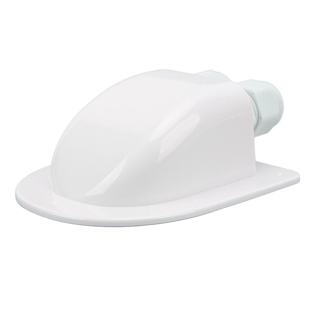 Cable Entry Gland Box IP68 Waterproof Weather Resistant Dual Cable Entry Housing for RV Roof Boat Yacht