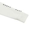 Onoff Men S Half Zip Boucle T ShirT Of9153gb whiTe