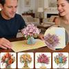 Forever-Blooming 3D Pop-Up Flower Recyclable Paper Romantic Memories Valentine’s Card Eternal Card Handmade Day Anniversary Birthday