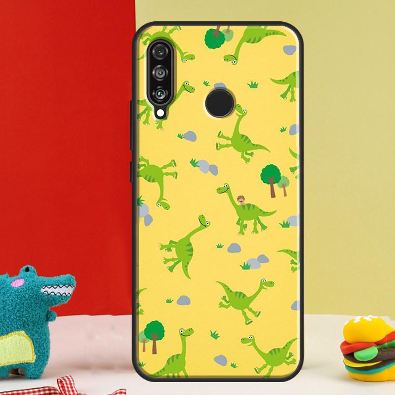 Милый Динозаврик Для Huawei Nova 9 10 SE 12i 12s 11i 5T Y91 Y90 Y60 Y70 Y72 Y61 P60 Pro P20 P30 P40 Lite Чехол