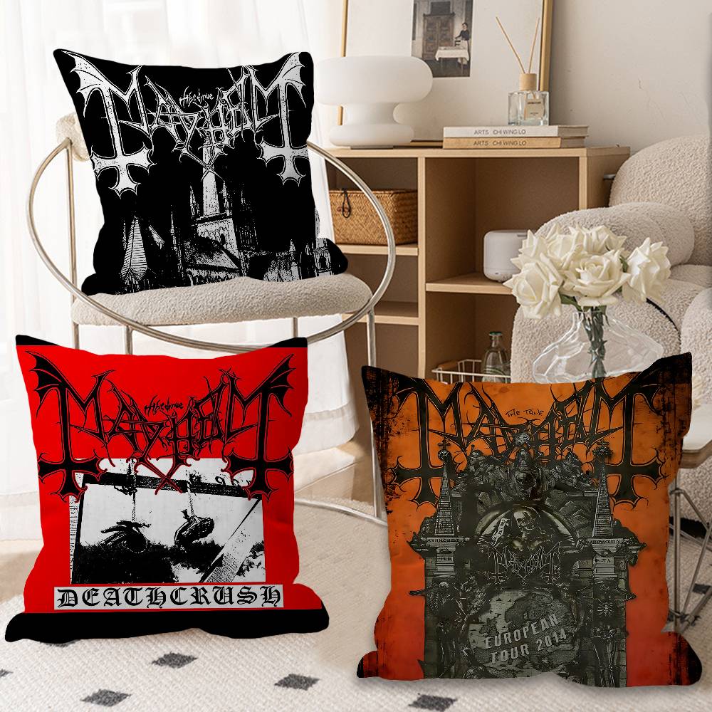 Mayhem Band Stitch Lucky Dragon Pillow Cover Sofa Cushion Cover Home Room Decoration Children Gift