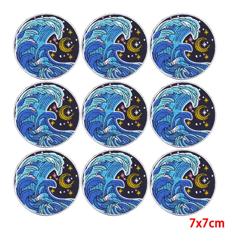 10 шт./лот, оптовая продажа, вышивка, железные нашивки для одежды, нашивки для одежды, куртки, декор, аппликация, принадлежности для шитья