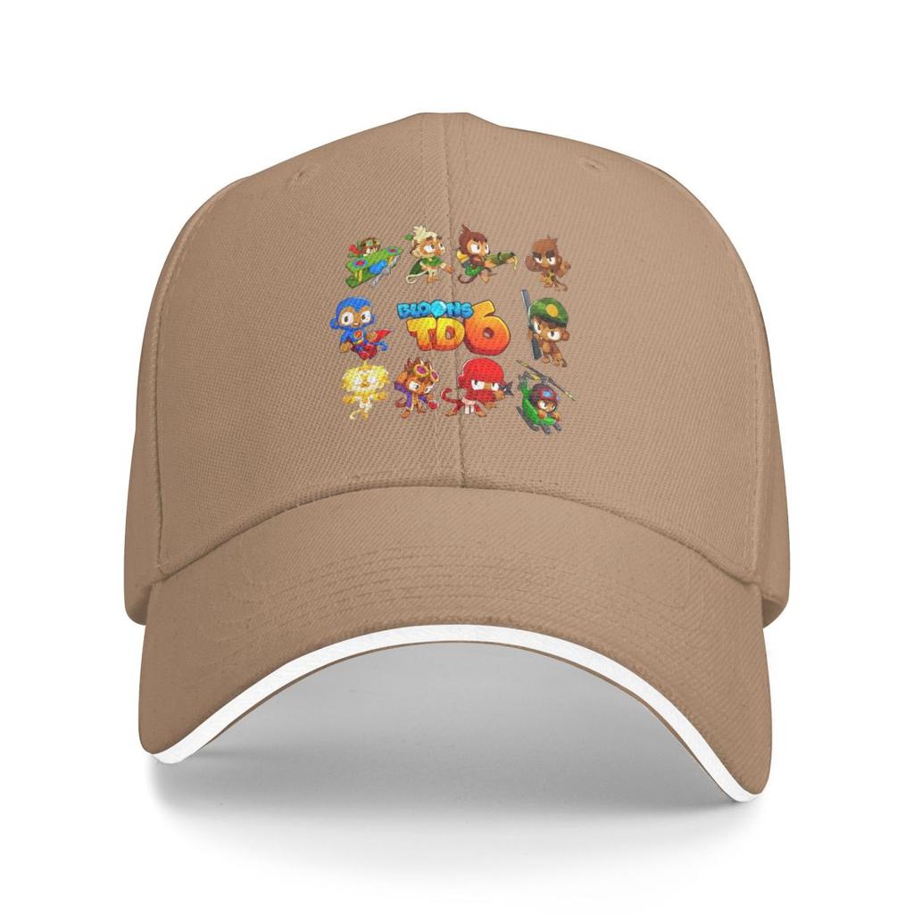 Unisex Baseball Hats BTD6 Compilation Outdoor Streetwear Summer Sports Baseball Caps Hip Hop Cap Casquette Polychromatic Hats