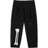 X Asian Artist Skeleton Print Straight-Leg Woven Casual Pants Men Bottoms Black VN000JHKBLK