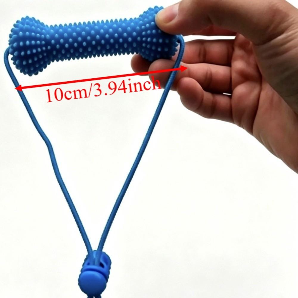 Bite-Resistant Pet Teeth Cleaning Toy with Rope Interactive Dog Toy Dog Chew Stick Interactive Tug