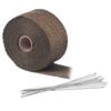 Wrap Tape Heat Exhaust Insulating Downpipe Manifold Motorcycle Repair Tools