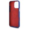 Mercedes Mehmp16X23Sumrv Iphone 16 Pro   Max 6.9 Granatowy/Navy Hardcase Silicone Red Stripe Magsafe