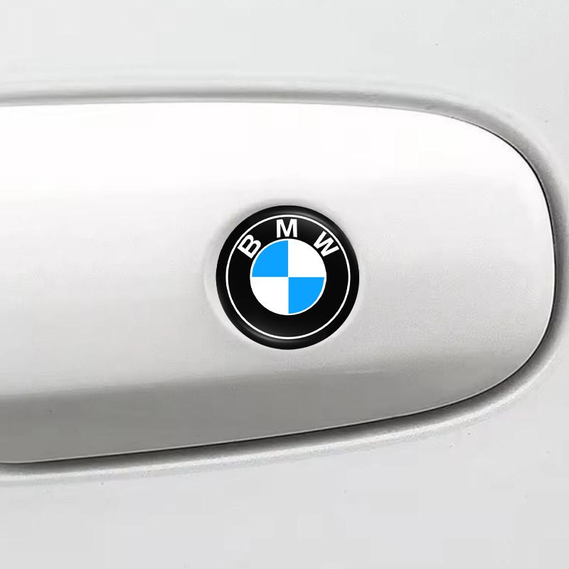 2026 Hot 4/8Pcs 15mm Car Lock Keyhole Stickers Decoration Protection For BMW M E46 E90 E60 F30 F10 E39 E36 F20 G30 G20 E87 E92 E91 E30 X5