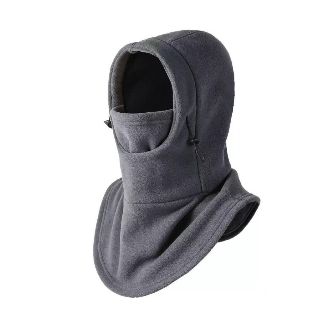 New Warm Scarf Mask Integrated Hat Windproof Coldproof Helmet Cap 3-in-1 Breathable Neck Warmer Autumn and Winter