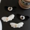 Эстетическая готическая заколка Y2K Cross Wing Harajuku Bangs Duckbill Fashion Sweet Cool Hair Clip Women