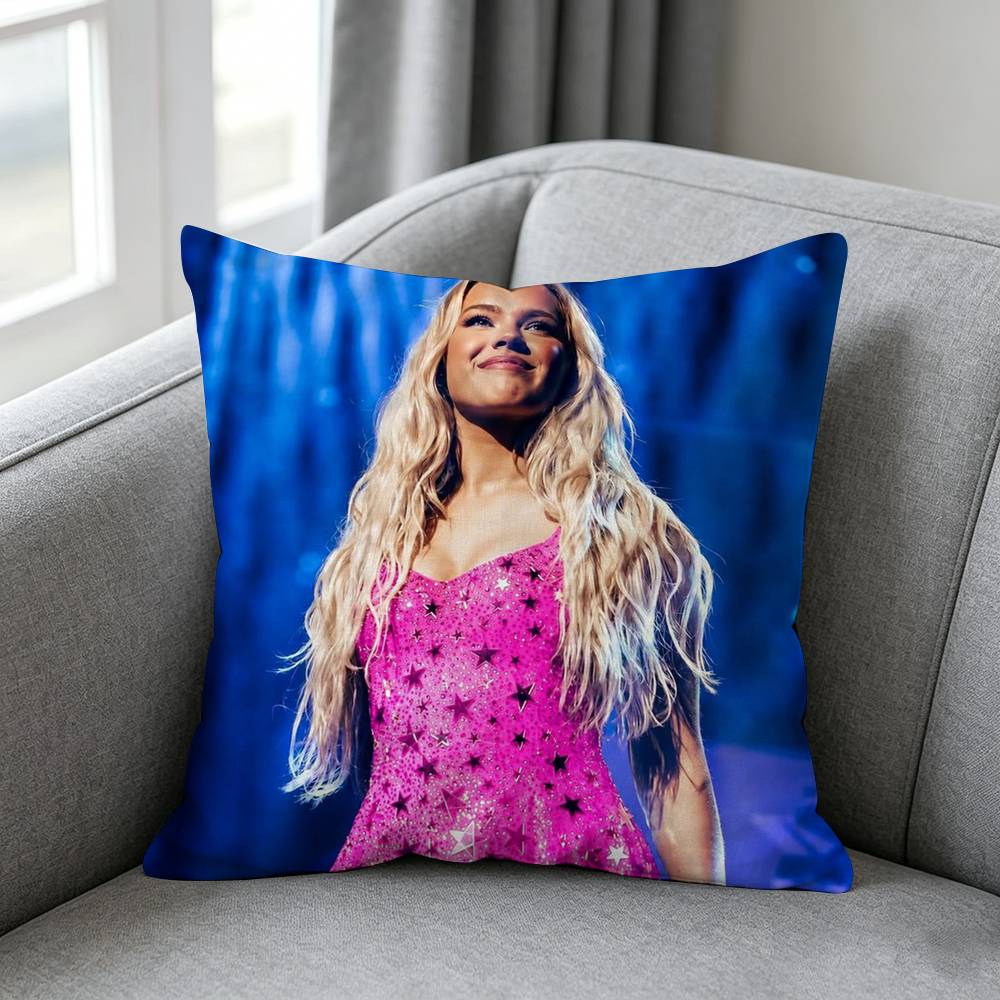 Freyaa Skyee Singer Pillow cover Soft Microfiber Pillowcase Home Sofa Decor Surprise Decorative printed