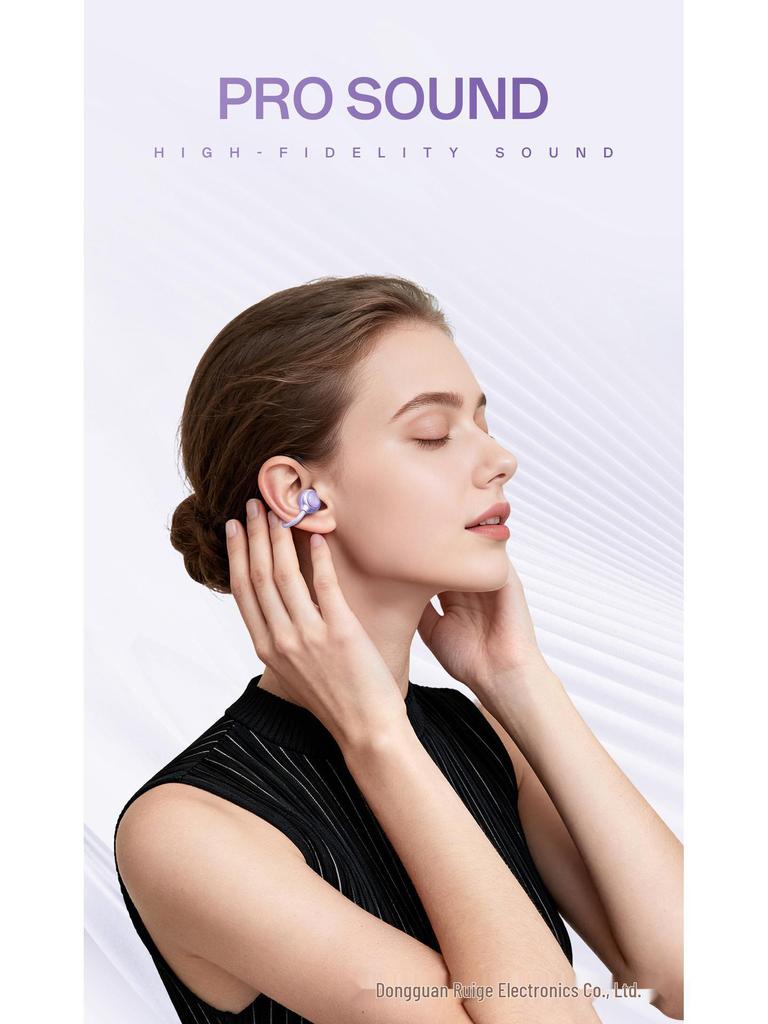 Bluetooth-наушники M163 с клипсой, долгим временем работы от аккумулятора и высоким качеством звука