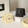 Тихий креативный маленький настольный clock – Современный дизайн для спальни, офиса, классной комнаты. Идеальное украшение для студенческого стола и домашнего декора.