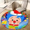 1pc Flim Flim1 Design Printed Area Round Carpet for Bedroom Living Room Home Decor Rugs Mat Non Slip Mat Rug for Bedside