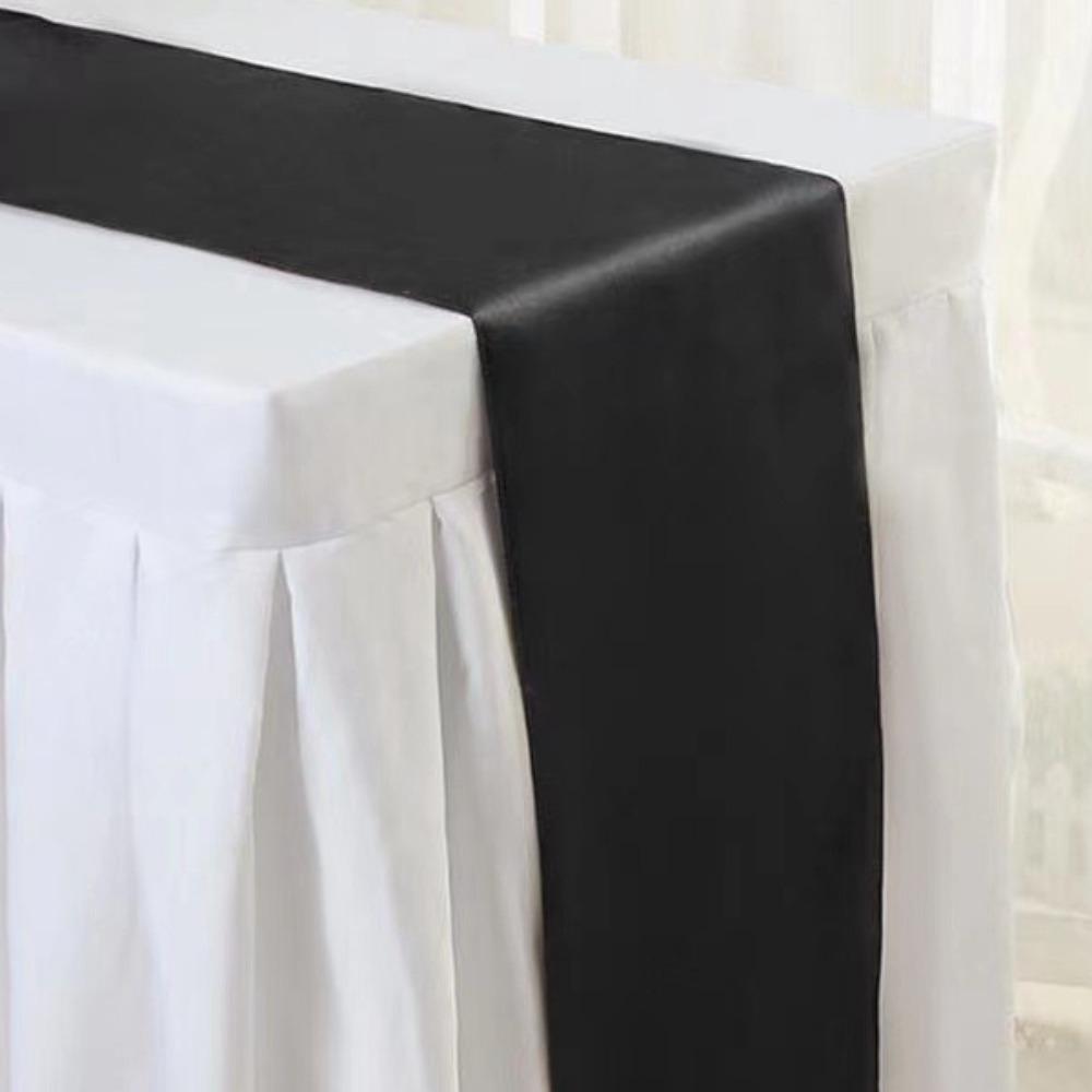 3 шт. элегантная атласная дорожка для стола классическая дорожка для журнального столика декоративная скатерть для детского душа