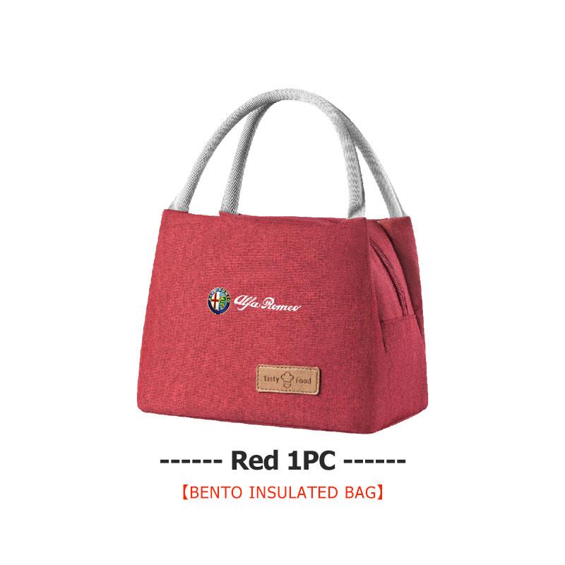 2026 Hot Alfa Romeo Car Portable Waterproof Bento Insulated Bag Insulated Lunch Box Accessories For Alfa Romeo Giulietta GT 159