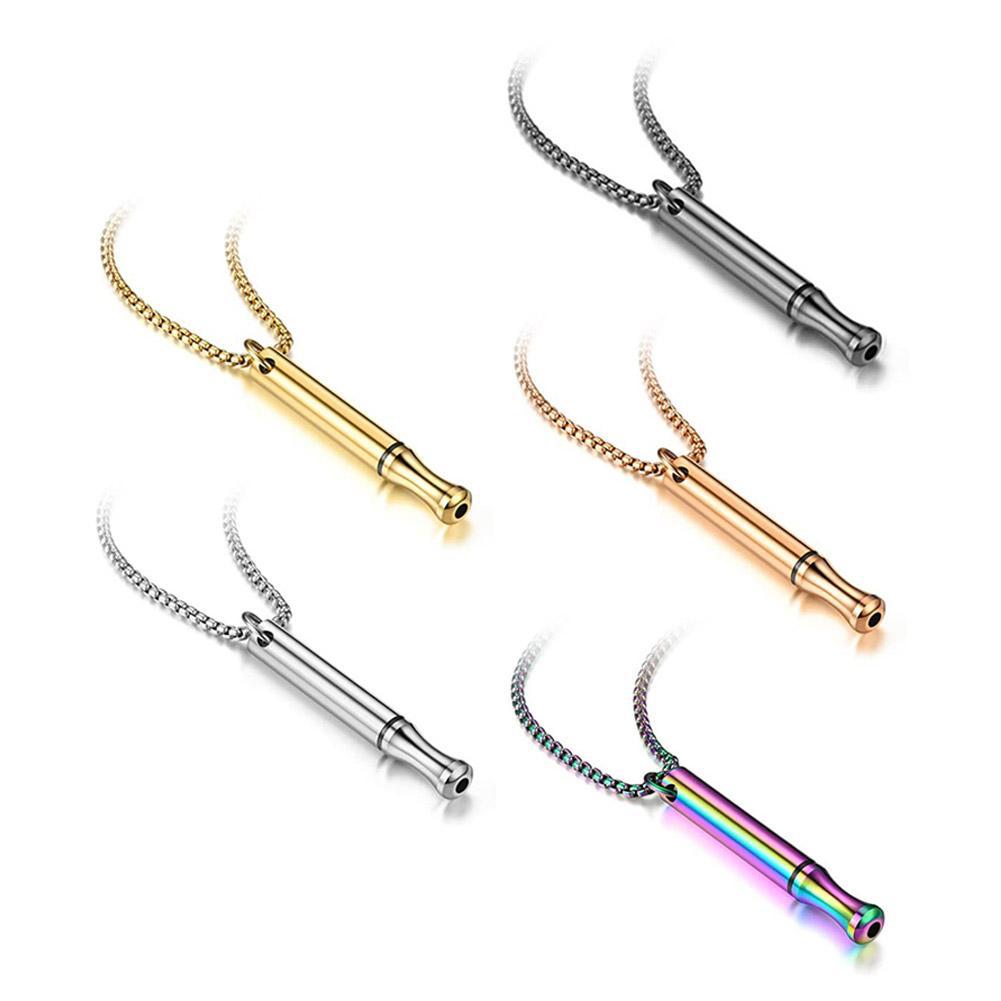 Ожерелье из нержавеющей стали с подвеской Yoga Titanium Steel